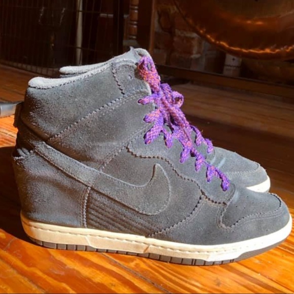 dunk wedge sneakers